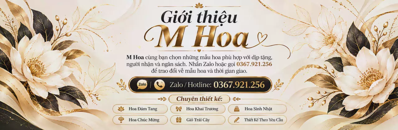 Ảnh bìa Shop hoa tươi Xã Trần Phú - Một món hoa, nhiều điều muốn nói